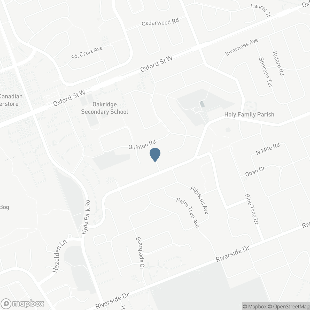 580 SALWAY STREET, London, Ontario N6H 3P8